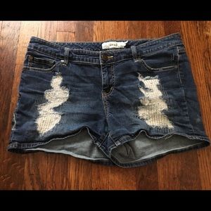 Torrid Jean Shorts